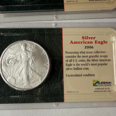 Silver American Eagle Sealed Uncirculated .999  - additional view