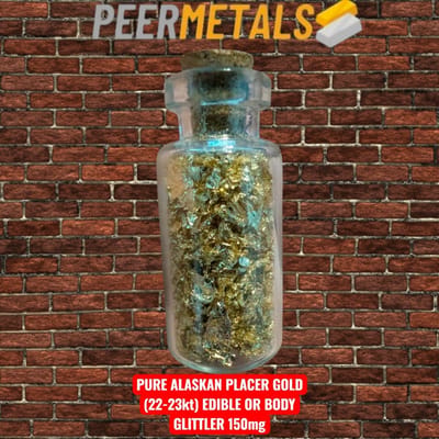 $1 Start - 150mg PURE ALASKAN PLACER GOLD - additional view