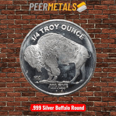 🔥 1/4 oz Buffalo Silver Round 🔥