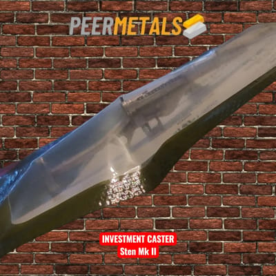 Investment Caster .999 Silver Sten Mk II Miniature - additional view