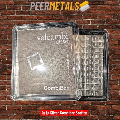 🚨 [AUCTION] 10x Valcambi Silver CombiBar – 1g - additional view