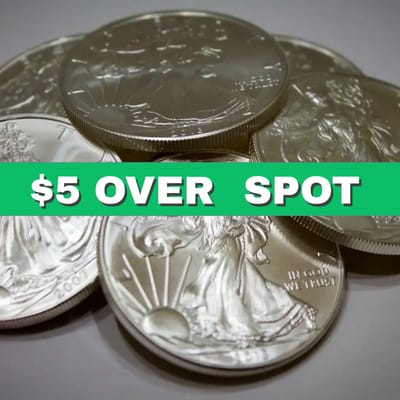 1 oz American Silver Eagles - BU