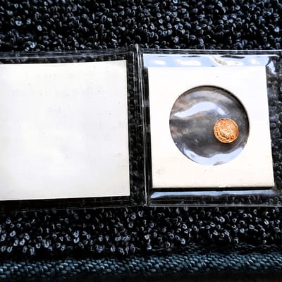 Miniature (Replica) St. Gaudens $20 Gold Piece  - additional view