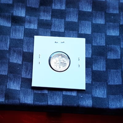 1955 D Roosevelt Dime - BU - Low Mint - additional view