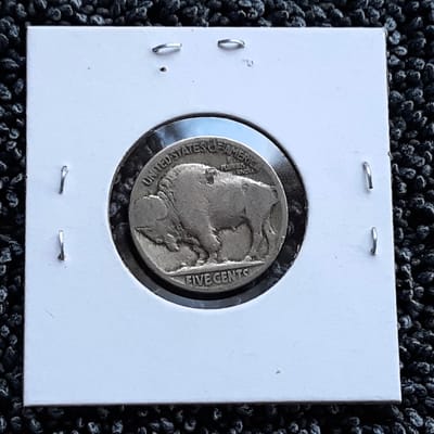 Buffalo Nickel - Worn Date - additional view