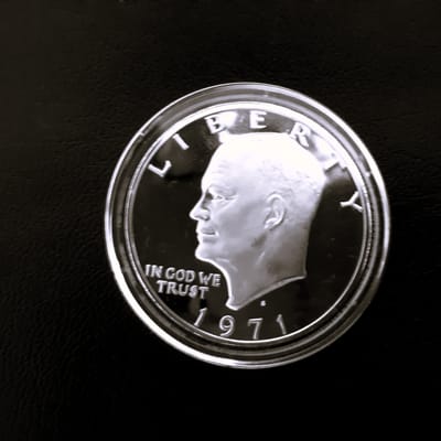1971-S "Brown Ike" Dollar Proof - 40% - additional view
