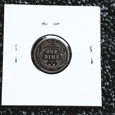 1916 Barber Dime - No Mint Mark (P) - additional view