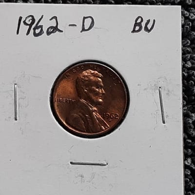 1962 Copper Penny - BU