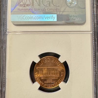 1965 Lincoln Memorial Cent – NGC MS67 RD - additional view