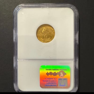 1927 $2.50 Indian Head Quarter Eagle- NGC MS663 - additional view