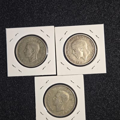 (3) Half Crown 50% ASW .68oz - additional view