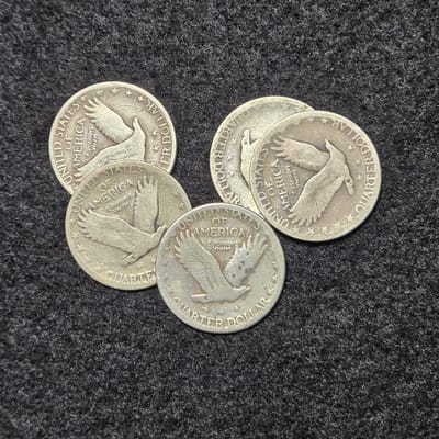 Standing Liberty Quarter – Random Date (90% Silver - additional view