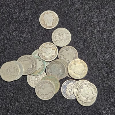 Random Barber Dime 