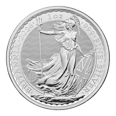 2026 1 OZ GREAT BRITAIN SILVER BRITANNIA