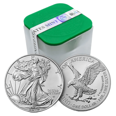 2026 American Silver Eagles - Tube of 20