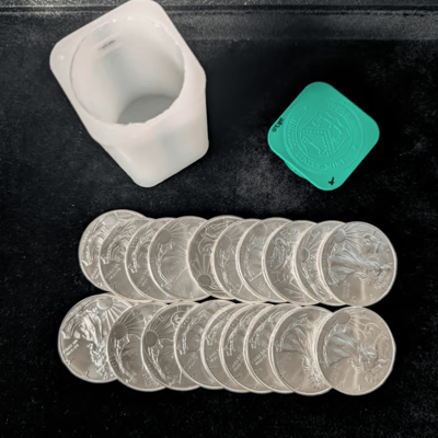 American Silver Eagle (BU) - RNDM Tube of 20