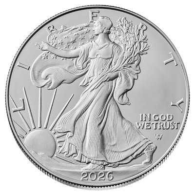 2026 American Silver Eagle 1 oz. Silver .999