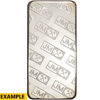 Johnson Matthey 10oz Silver Bar  - additional view
