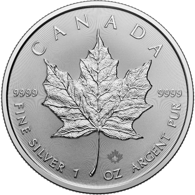 2026 1 oz CANADIAN SILVER MAPLE LEAF .9999