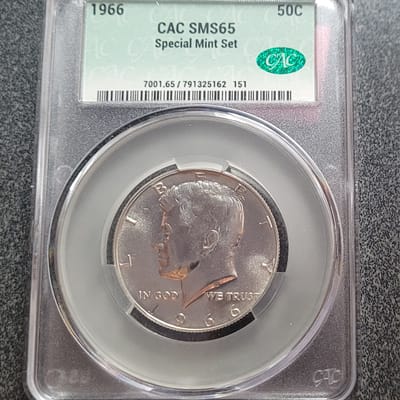 CAC 1966 Kennedy - MS65