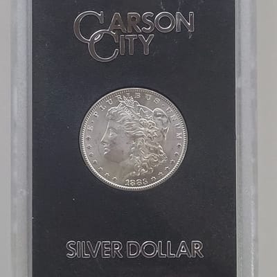 1883-CC Morgan Silver Dollar