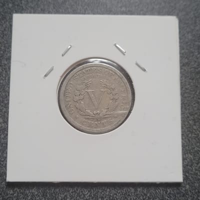 1912 V Nickel (114 years old) - additional view
