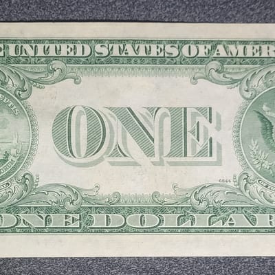 1935-G $1 Silver Certificate – GEM. Crisp. Unc.