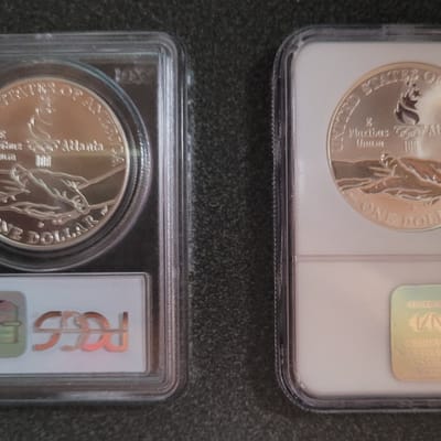1995 Paralympic commemoratives - additional view