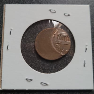 Off-Struck Lincoln Cent - error - additional view