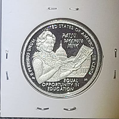 TONED 2024-S .999 Quarter (Patsy Takemoto Mink) - additional view