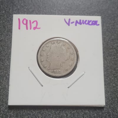 1912 V Nickel (114 years old)