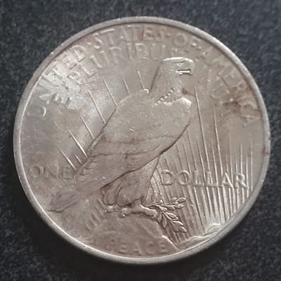 AU/UNK - 1922-P Peace Dollar - additional view