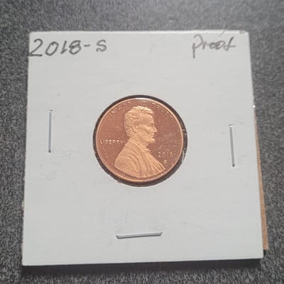 2018-S Proof Lincoln Cent