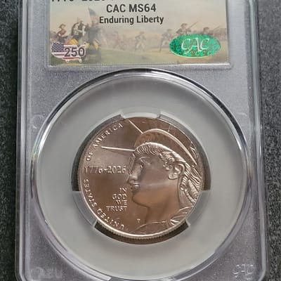 1776-2026 Half Dollar - MS 64 CAC