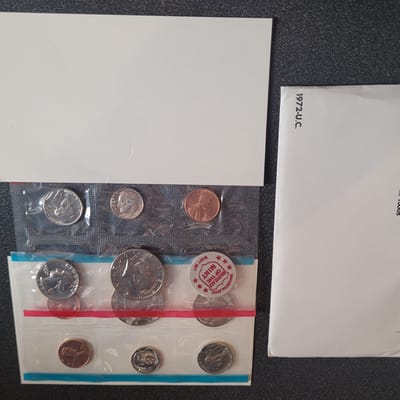 1972 Mint Set - in original cellophane