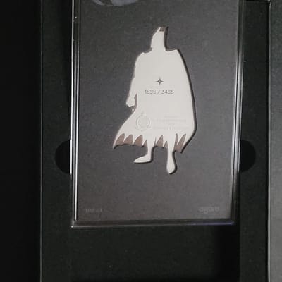 AGORO 1/2 ozt silver Full Color Batman #1695/3485 - additional view