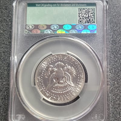 CAC 1966 Kennedy - MS65 - additional view