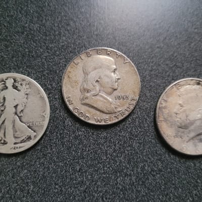 SPOT Special - Three 90% Half Dollars
