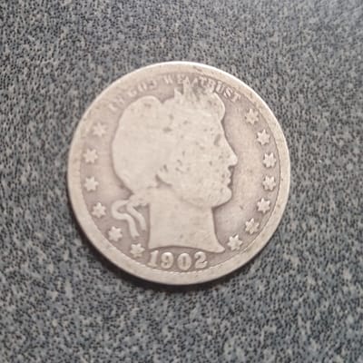 1902-O Barber Quarter