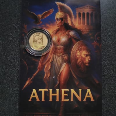 ATHENA - 1/1000th .9999 gold