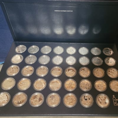 1973 Royal Mint "Freedom Medals" set