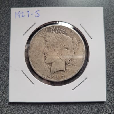 1927-S Peace Dollar - Key Date