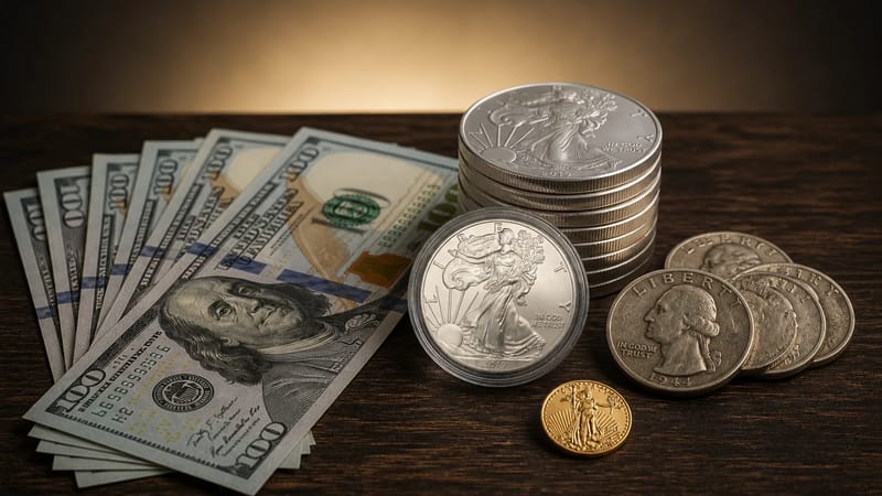 Your First $1,000 in Silver and Gold: Three Proven Splits