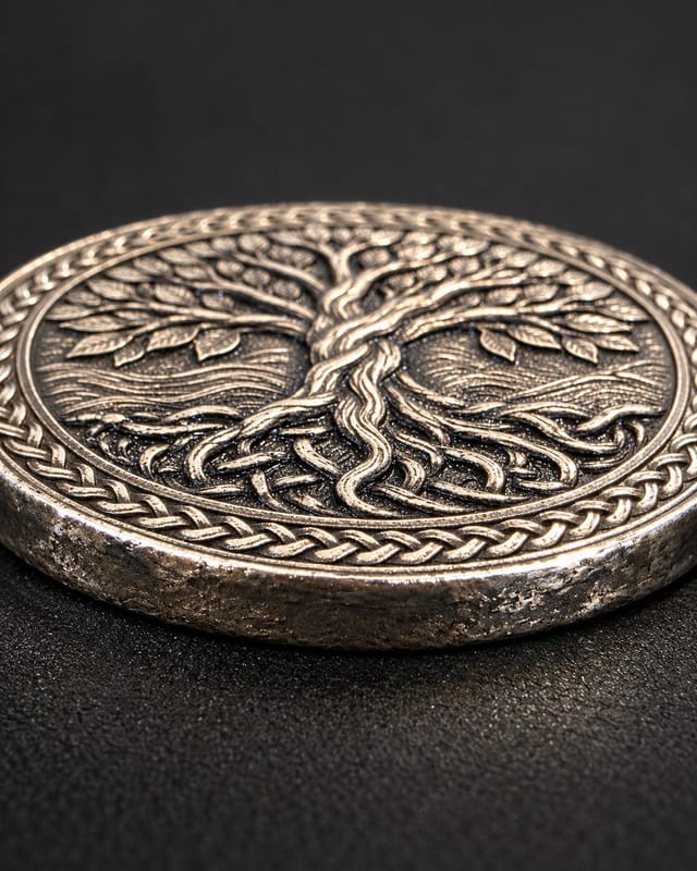 FTB Tree of Life 2+ Troy Oz .999 Silver 2.5D Ultra High Relief Limited 25 - Image 4