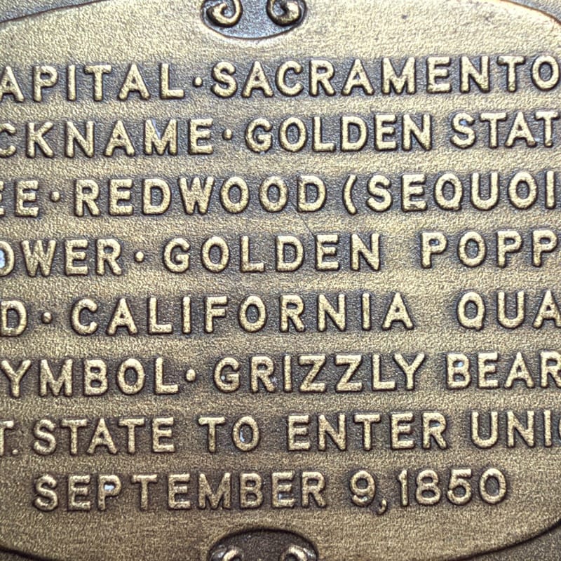 California Non-Local Statehood Capital Gold Panning Medal Token 00892 - Image 5