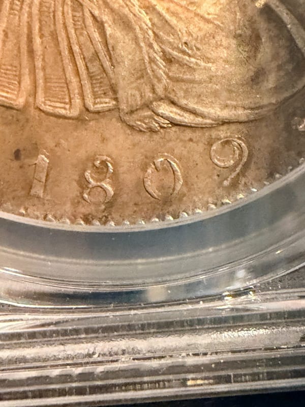 1809 MO TH MEXICO 8 REALES SILVER COIN PCGS AU58 SPAINISH COLONIAL SPAIN 00902 - Image 6