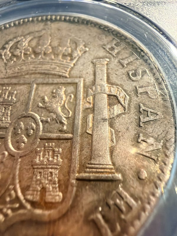1809 MO TH MEXICO 8 REALES SILVER COIN PCGS AU58 SPAINISH COLONIAL SPAIN 00902 - Image 10