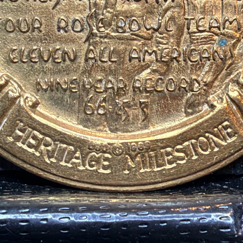 1969 USC FOOTBALL COACH  John McKay  Commemorative Medal  TOKEN 00903 - Image 9
