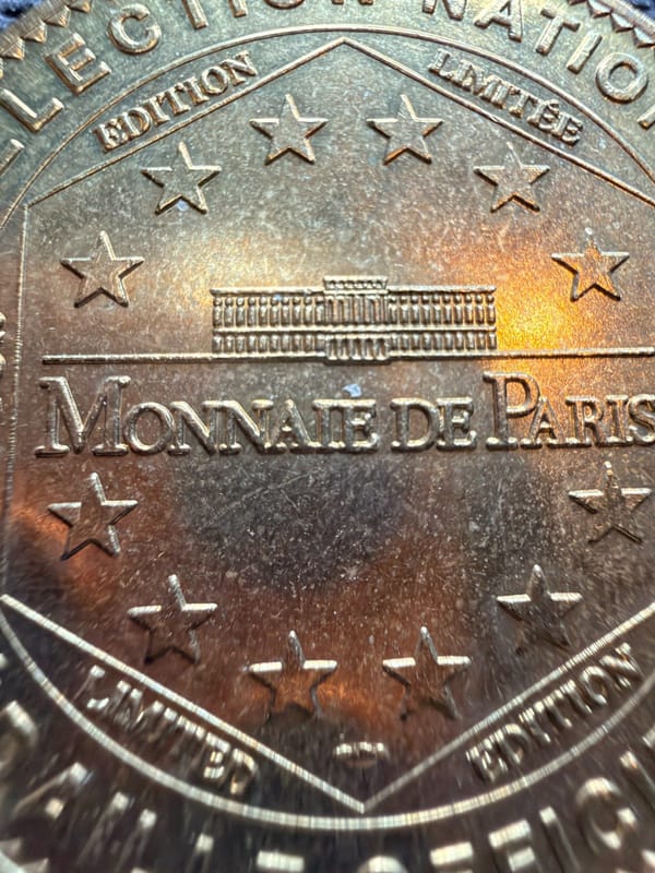 Monnaie de Paris Official Medal Notre-Dame 1893-2003 Tourist Token 00905 - Image 3