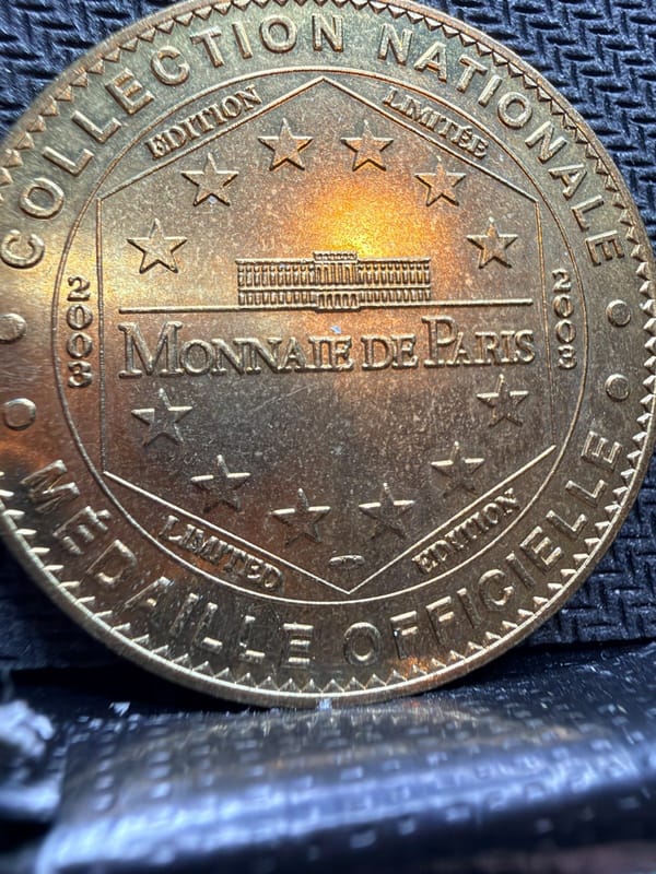 Monnaie de Paris Official Medal Notre-Dame 1893-2003 Tourist Token 00905 - Image 5